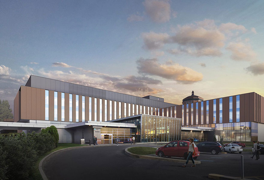 Réalisations – Hôpital du Sacré-Cœur – Nouveau Centre de Traumatologie